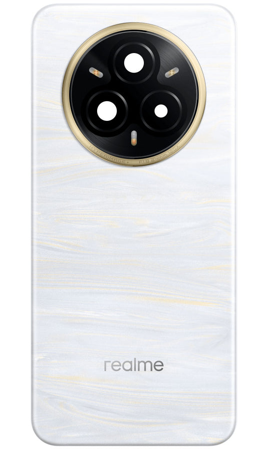 Coperchio Batteria Realme 14 Pro+, Bianco (Pearl White), Service Pack 621033000452