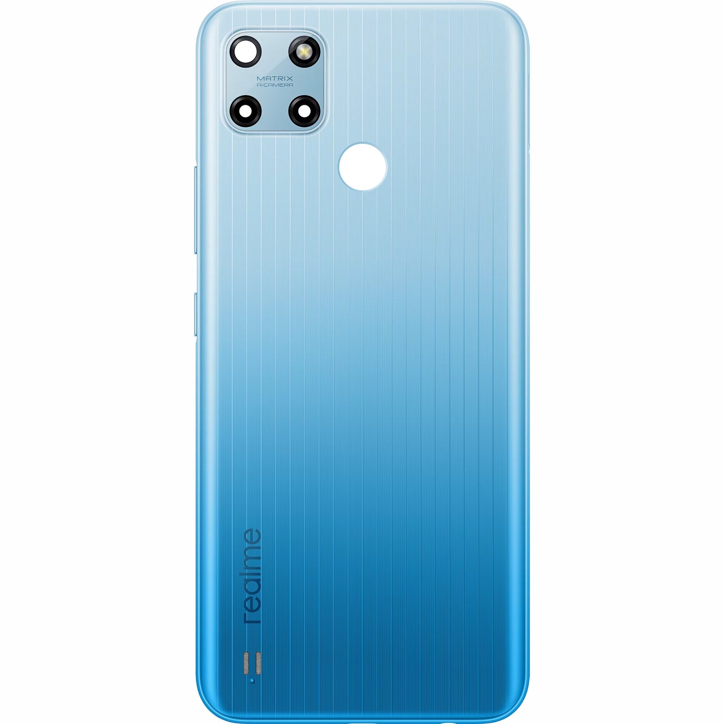 Coperchio della batteria Realme C25Y, blu (Glacier Blue), confezione di servizio 4909037 