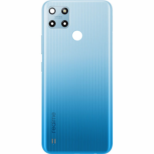 Coperchio della batteria Realme C25Y, blu (Glacier Blue), confezione di servizio 4909037 