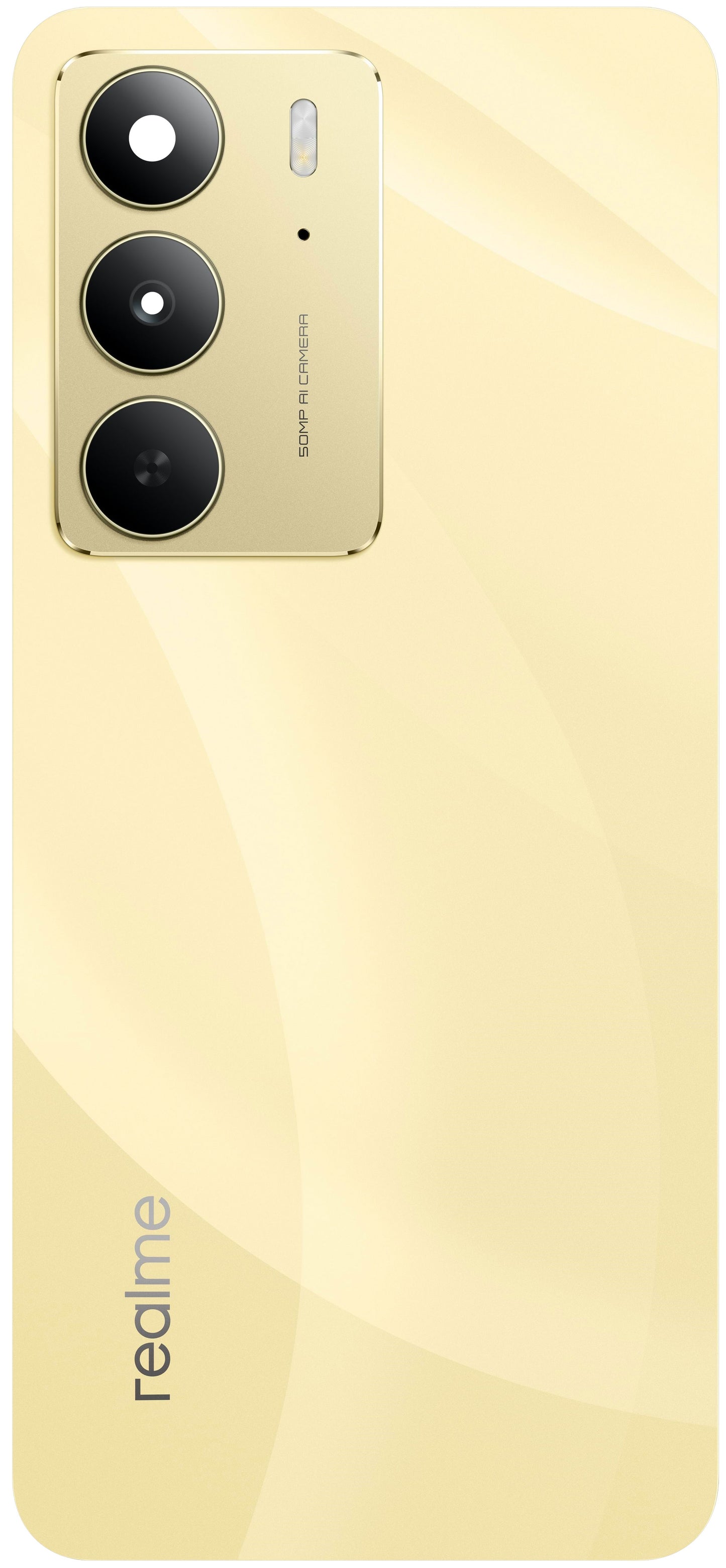 Coperchio Batteria Realme Realme 14x (India), Dorato (Golden Glow), Service Pack 621033000420