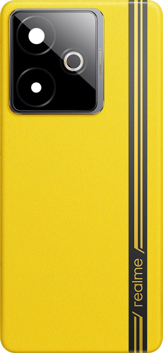 Realme GT 7T Battery Cover, Yellow (Racing Yellow), Service Pack 621033000634