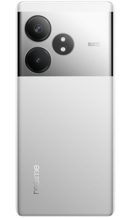 Coperchio Batteria Realme GT 6T, Argento (Fluid Silver), Service Pack 621033000296