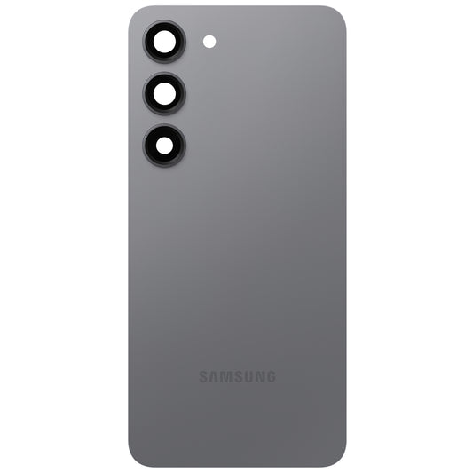 Coperchio della batteria Samsung Galaxy S23 S911, grigio (grafite), confezione di servizio GH82-30393E 