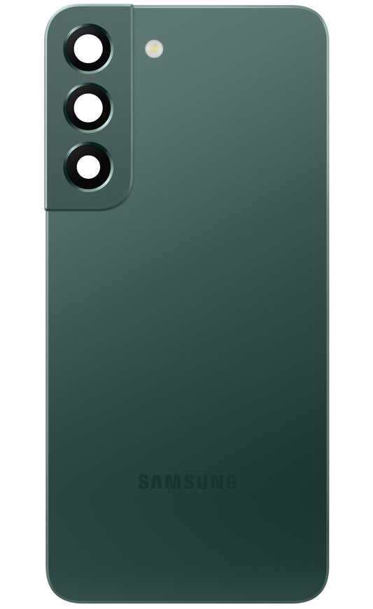 Coperchio della batteria Samsung Galaxy S22 5G S901, verde, confezione di servizio GH82-27434C 