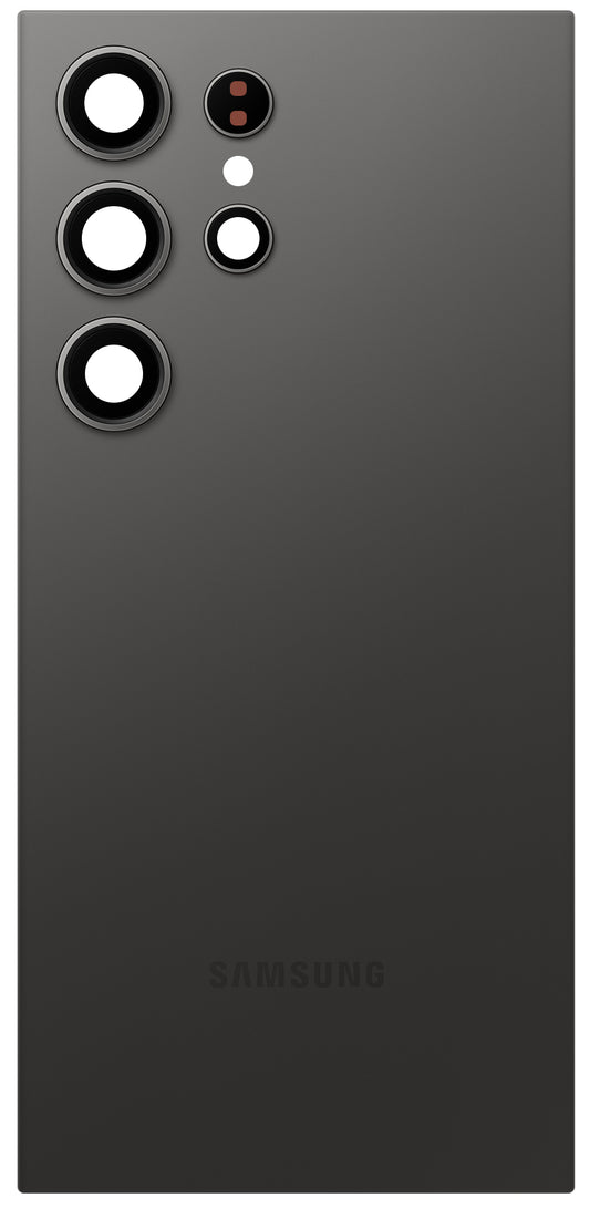 Coperchio Batteria Samsung Galaxy S24 Ultra S928, Nero (Titanium Black), Service Pack GH82-33349B