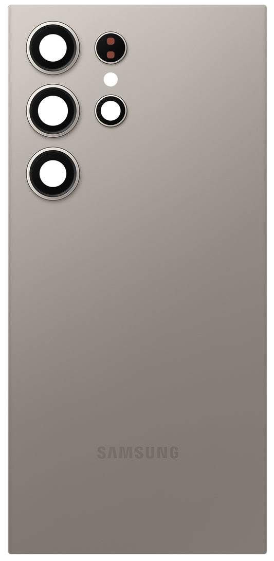 Coperchio Batteria Samsung Galaxy S24 Ultra S928, Grigio (Titanium Gray), Service Pack GH82-33349A