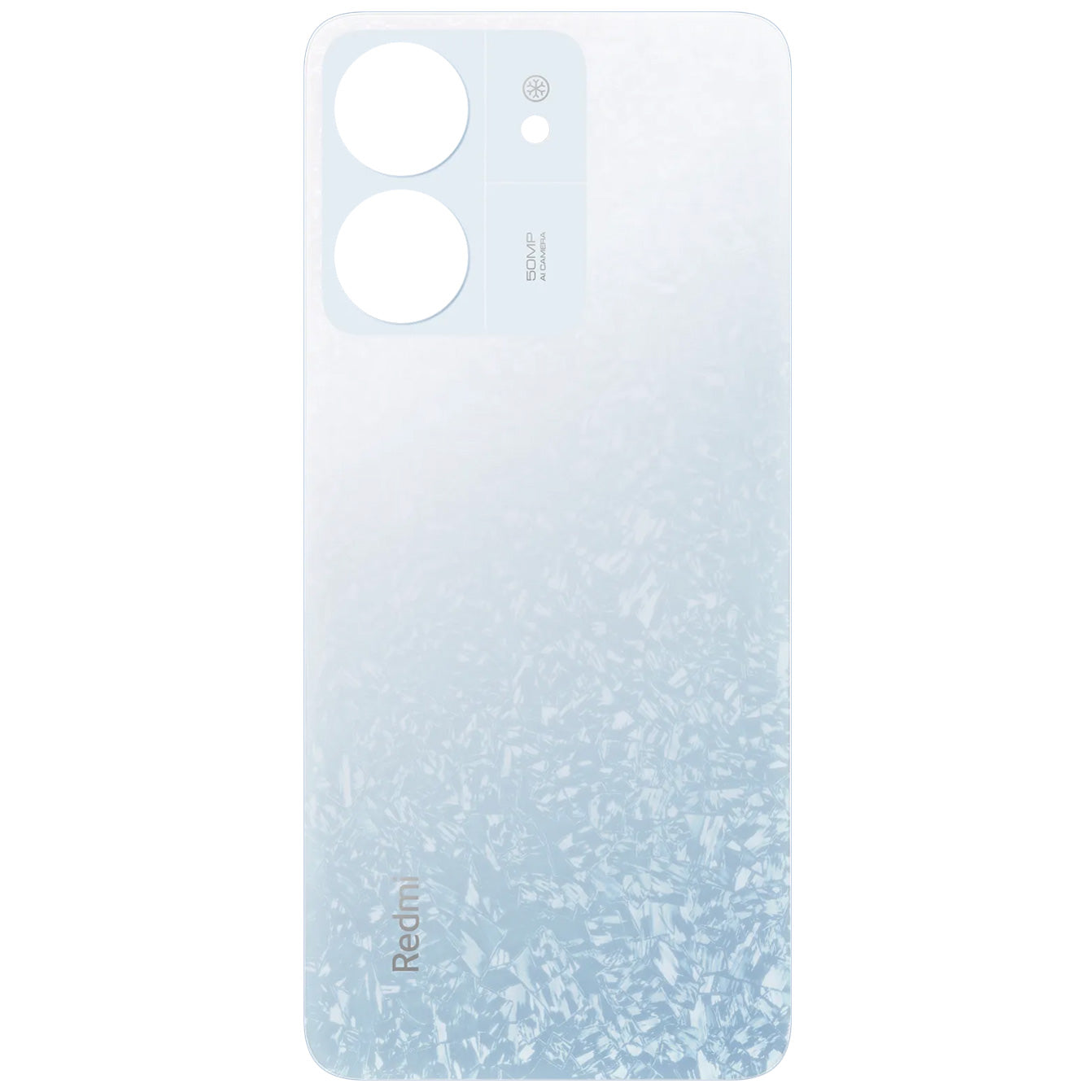 Coperchio Batteria Xiaomi Redmi 13C, Bianco (Glacier White), Service Pack 1610111001488A