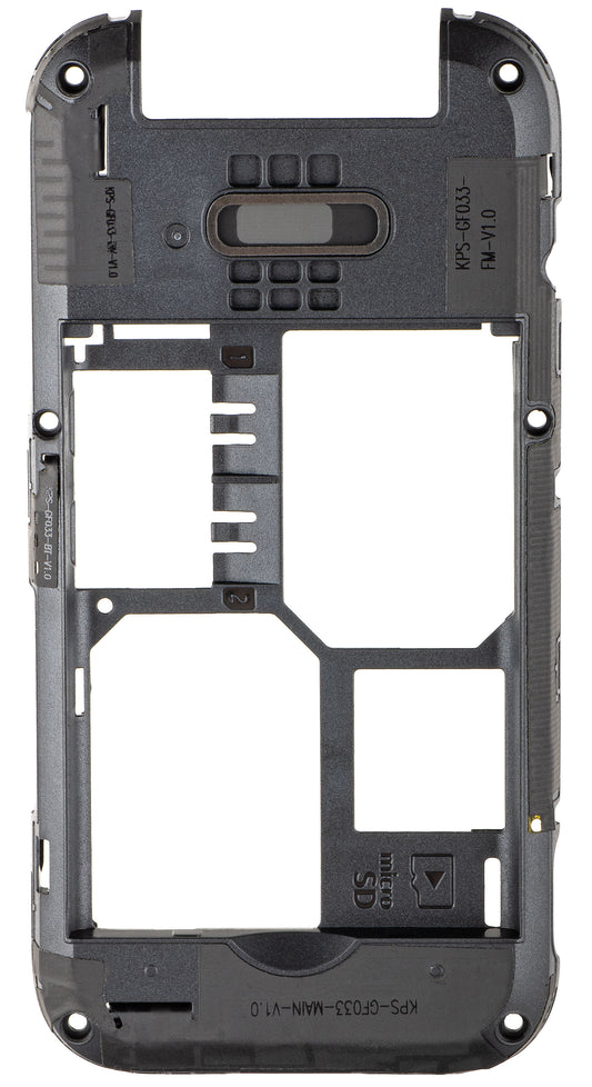 D Shell Cover per HMD 2660 Flip, Nero