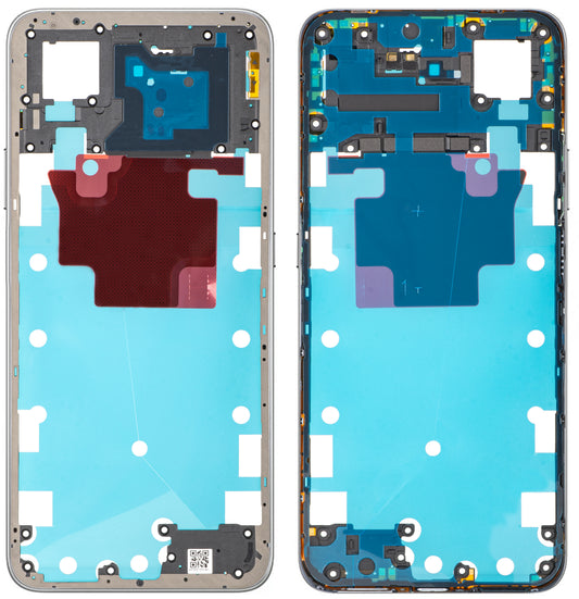 Middle Case Honor 400 Smart 5G, Silver, Service Pack 9707ACDG
