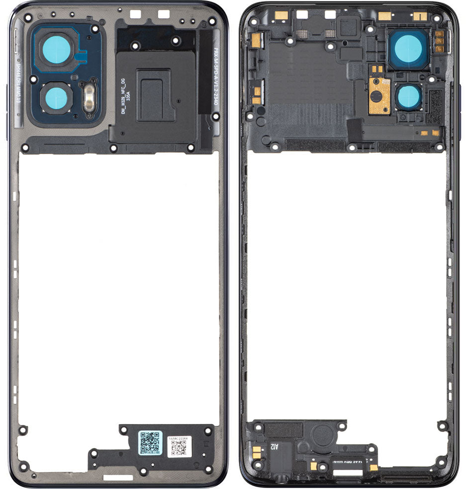 Custodia Centrale Motorola Moto G73, Blu (Midnight Blue), Service Pack 5S58C22264