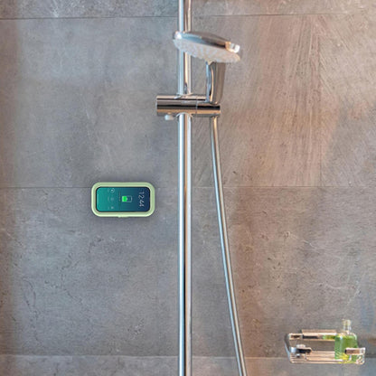 Custodia da Parete con Membrana Tattile Techsuit LC-999 per Telefono, Impermeabile, Verde