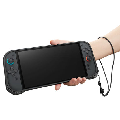 Custodia Protettiva Spigen Rugged Armor per Console Nintendo Switch 2, Nera ACS09075