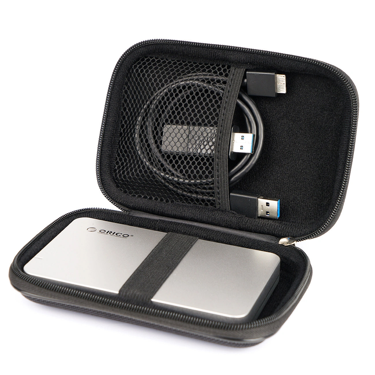 Custodia Protettiva Orico PHD-25 per HDD / SSD 2.5 pollici, Nera