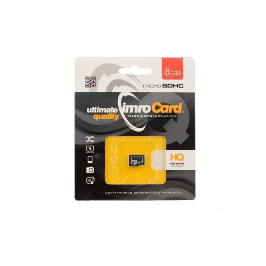 Scheda di memoria microSDHC Imro, 8Gb, Classe 10