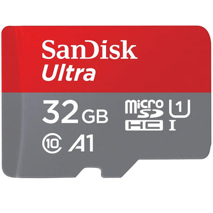 Scheda di Memoria microSDHC SanDisk Ultra Android A1, 32Gb, Classe 10 / UHS-1 U1, Con Adattatore SDSQUA4-032G-GN6MA