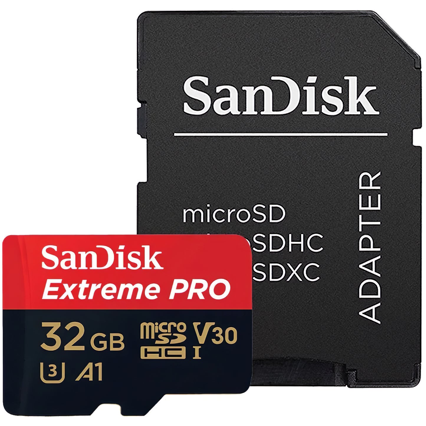Scheda di memoria microSDHC SanDisk Extreme Pro, 32Gb, Classe 10 / UHS-1 U3, Con Adattatore SDSQXCG-032G-GN6MA