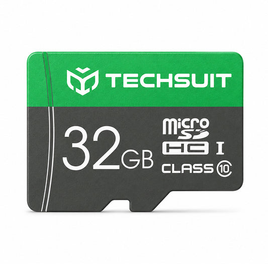 Scheda di memoria microSDHC Techsuit THCM11, 32 GB, Classe 10, con adattatore