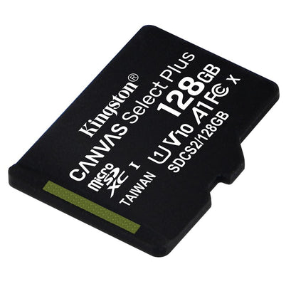 Scheda di memoria microSDXC Kingston Canvas Select Plus, 128Gb, Classe 10 / UHS-1 U1 SDCS2/128GBSP