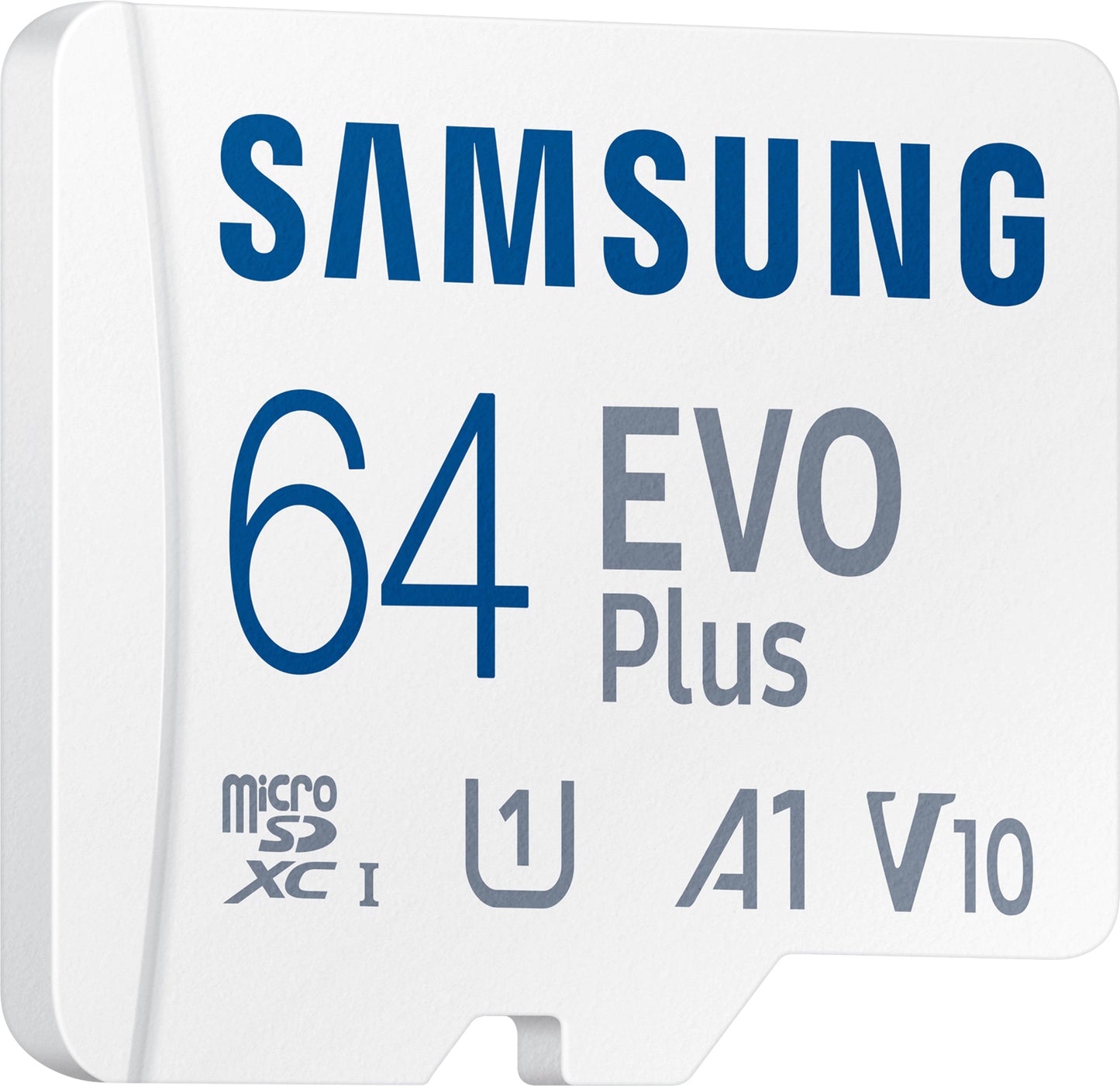 Scheda di memoria microSDXC Samsung Evo Plus, 64 Gb, Classe 10 / UHS-1 U1, con adattatore MB-MC64KA/EU MB-MC64KA/EU