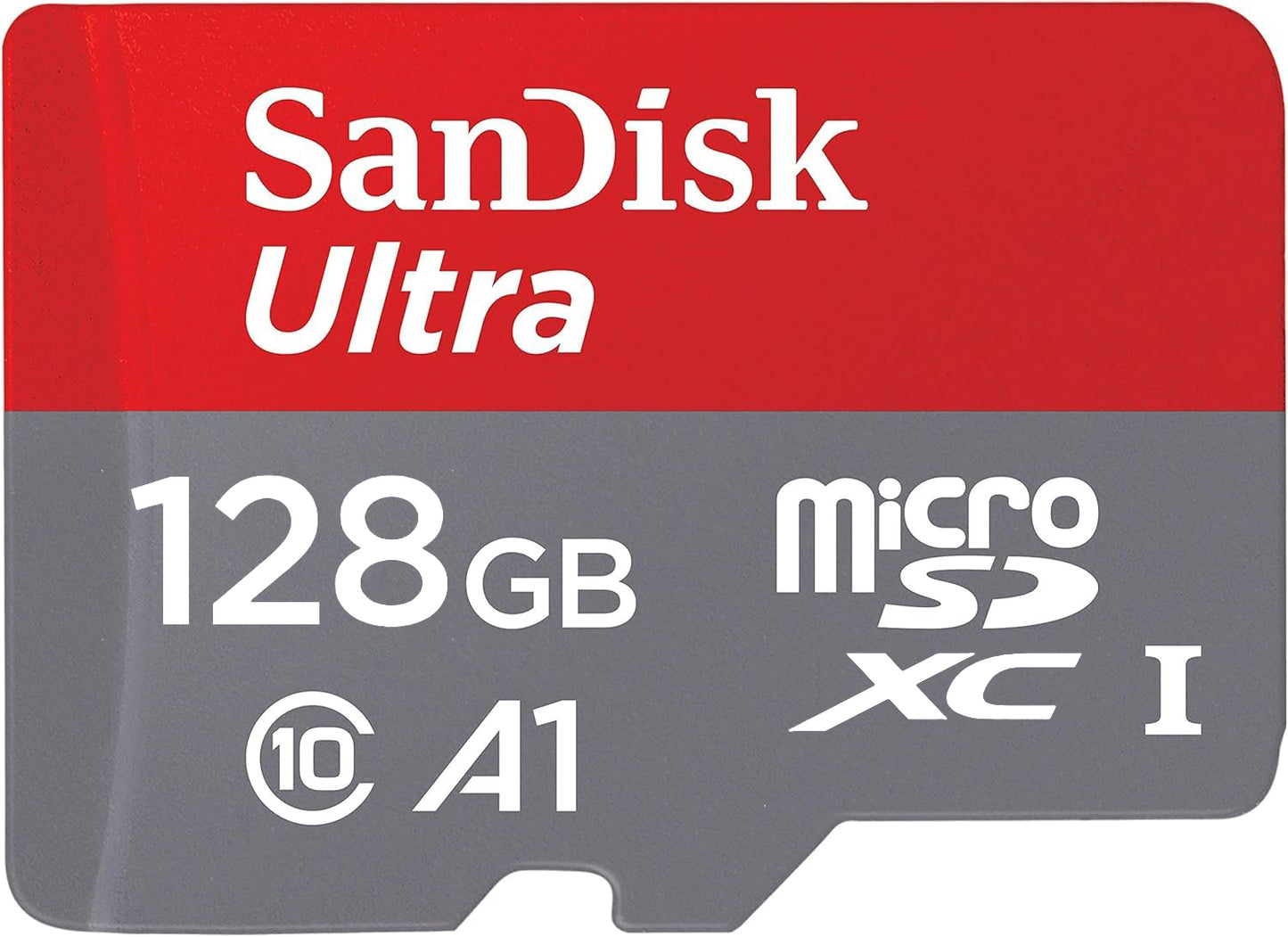 Scheda di memoria SanDisk Ultra microSDXC, 128 Gb, Classe 10 / UHS-1 U1 SDSQUAB-128G-GN6MN 