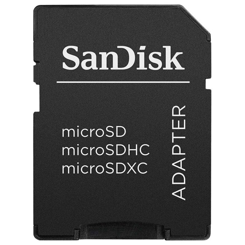 Scheda di Memoria microSDXC SanDisk Ultra, 64Gb, Classe 10, Con Adattatore SDSQUNR-064G-GN3MA