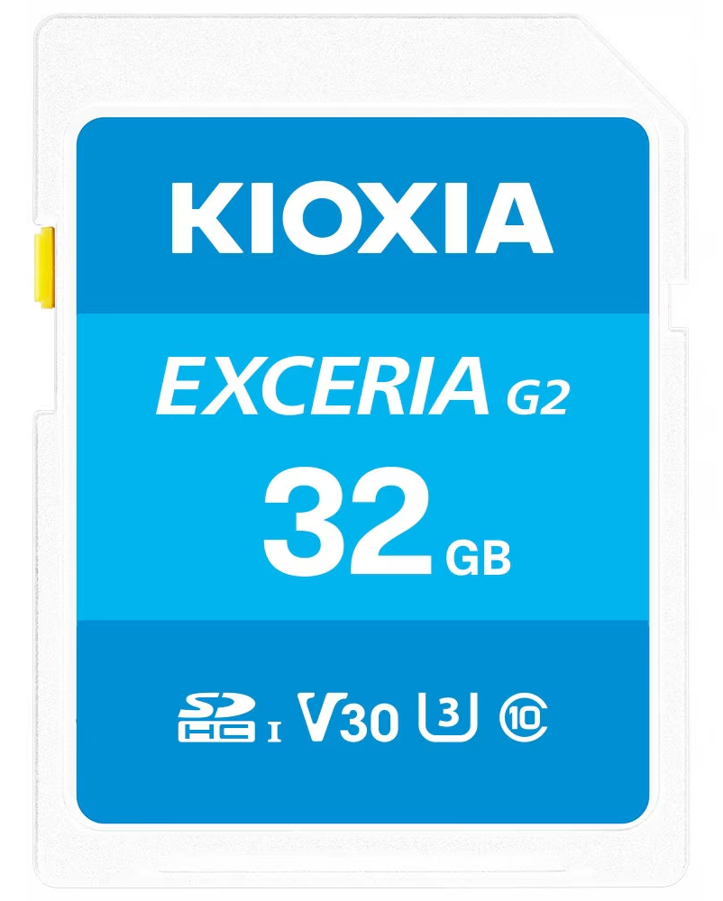 Scheda di Memoria SDHC KIOXIA Exceria, 32Gb, Classe 10 / UHS-1 U1