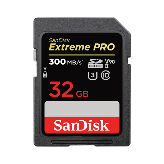 Scheda di Memoria SDHC SanDisk Extreme Pro, 32Gb, Classe 10 / UHS-1 U3 SDSDXXO-032G-GN4IN