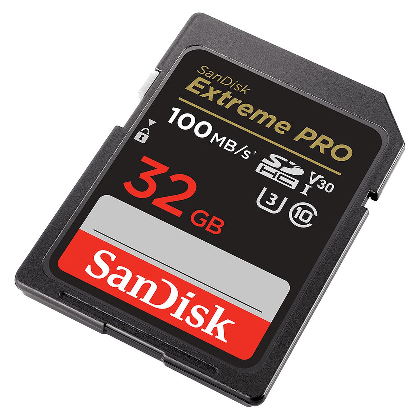 Scheda di Memoria SDHC SanDisk Extreme Pro, 32Gb, Classe 10 / UHS-1 U3 SDSDXXO-032G-GN4IN