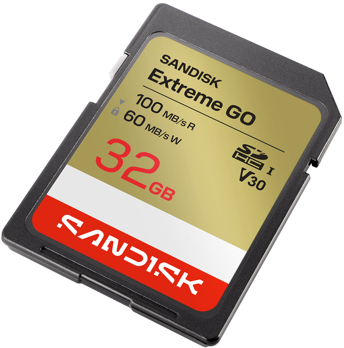 Scheda di memoria SDHC SanDisk Extreme Go, 32Gb, Classe 10 / UHS-1 U1 SDSDXGN-032G-GNCIN