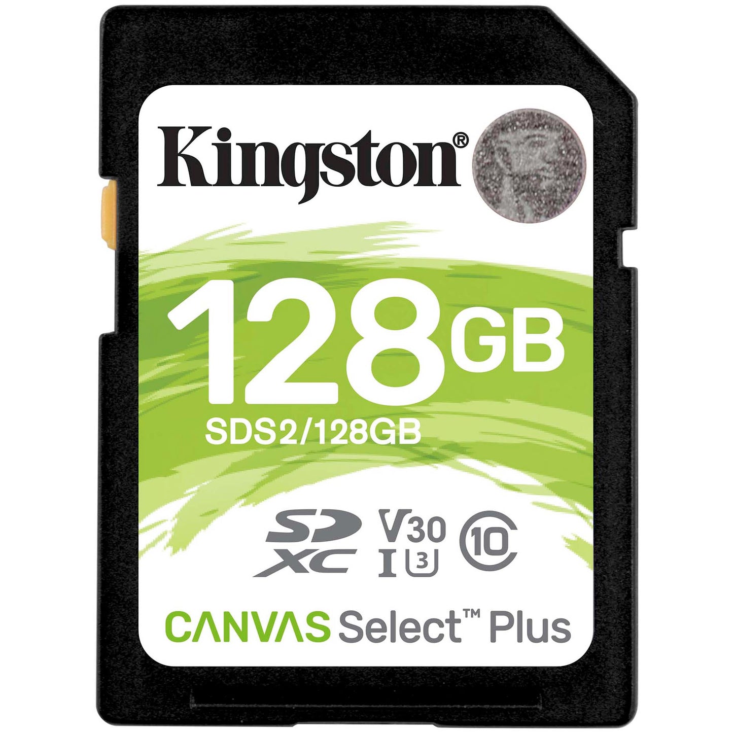 Scheda di memoria SDXC Kingston Canvas Select Plus, 128 Gb, Classe 10 / UHS-1 U1 SDS2/128GB-SD 