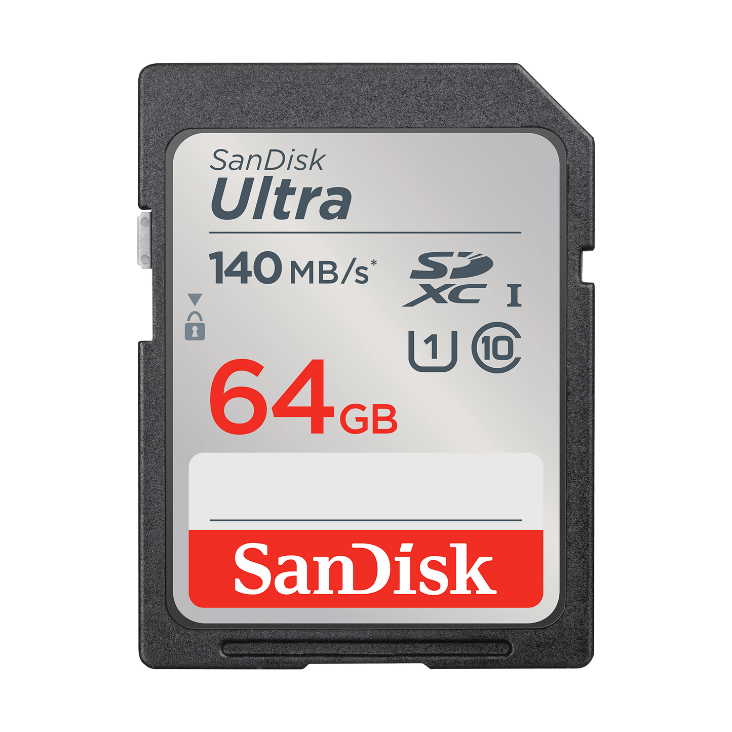 Scheda di Memoria SDXC SanDisk Ultra, 64Gb, Classe 10 / UHS-1 U1 SDSDUNB-064G-GN6IN