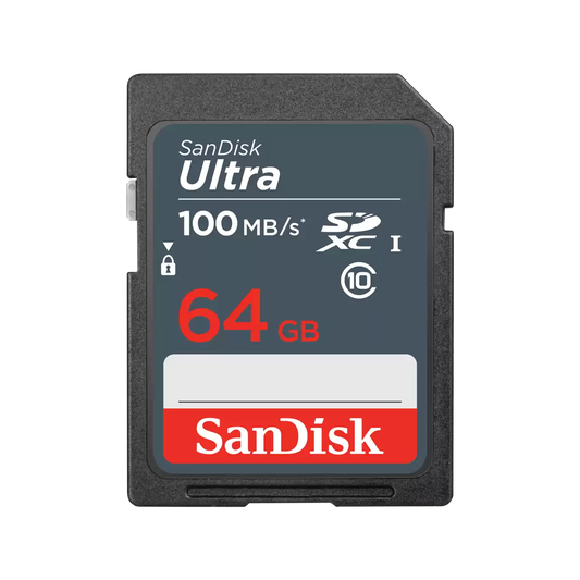 Scheda di Memoria SDXC SanDisk Ultra, 64Gb, Classe 10 SDSDUNR-064G-GN3IN