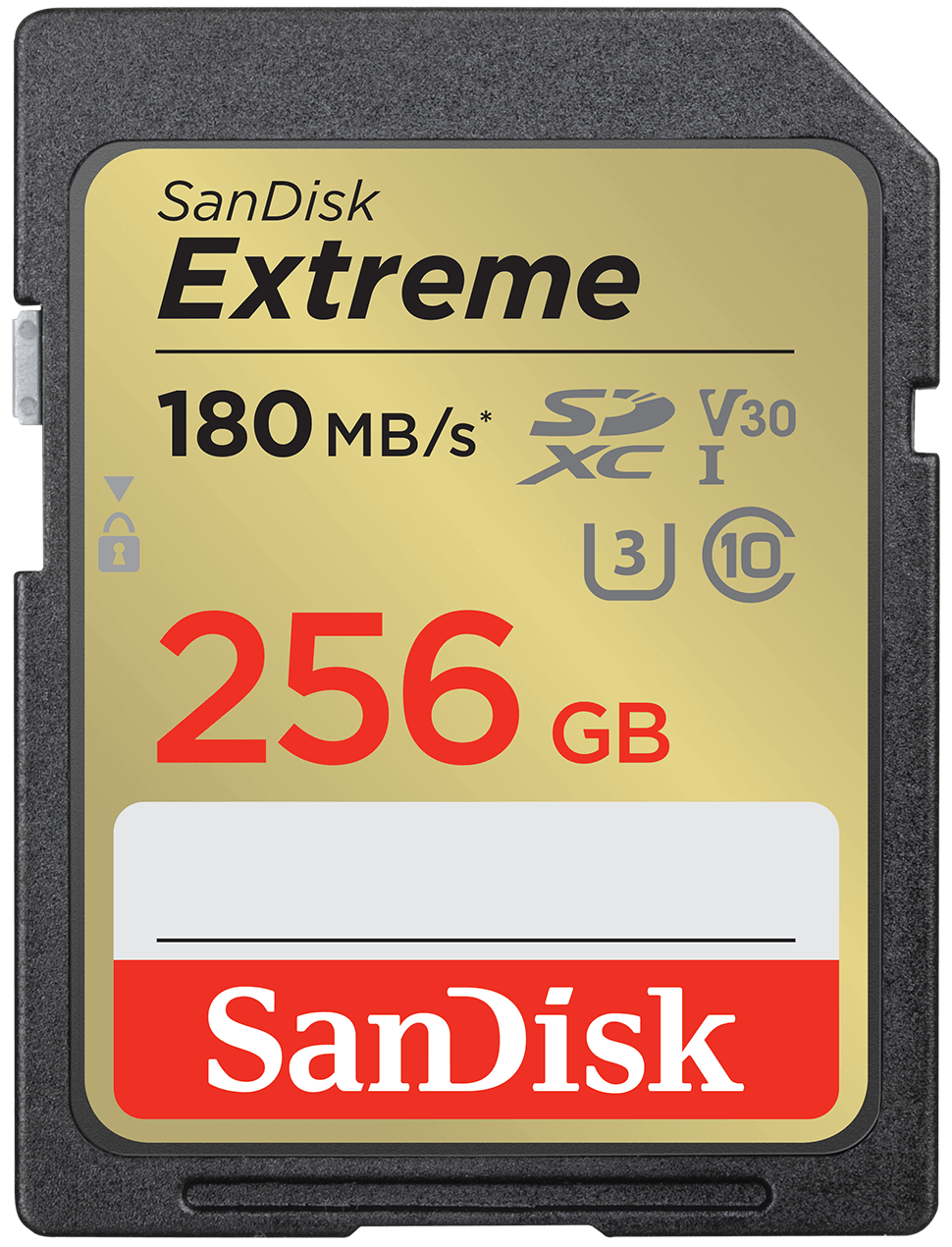Scheda di memoria SDXC SanDisk Extreme, 256Gb, Classe 10 / UHS-1 U3 SDSDXVV-256G-GNCIN