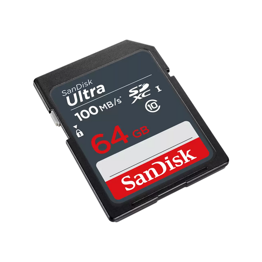 Scheda di Memoria SDXC SanDisk Ultra, 64Gb, Classe 10 SDSDUNR-064G-GN3IN