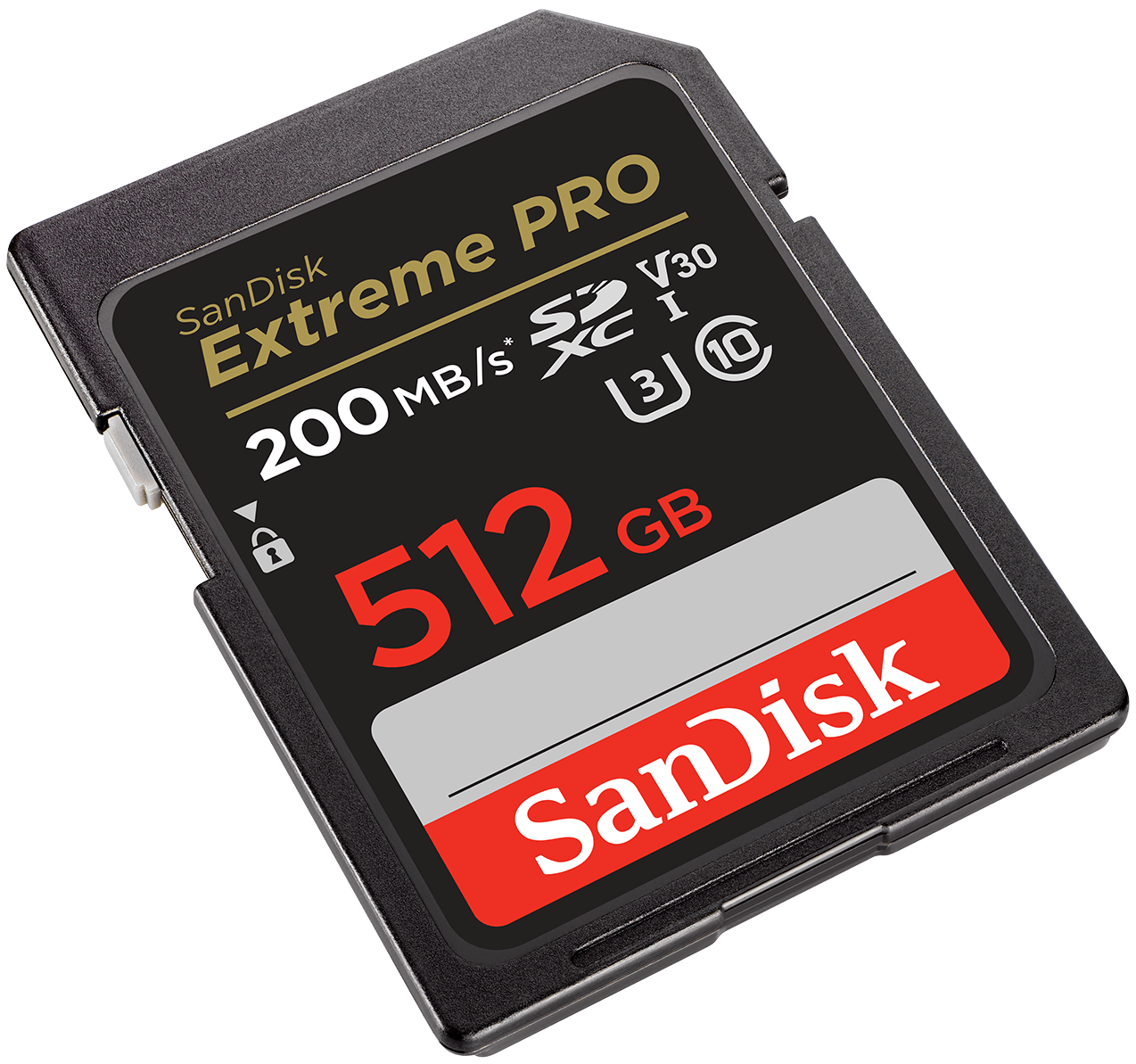 SanDisk Extreme Pro SDXC Memory Card, 512GB, Class 10 / UHS-1 U3 SDSDXXD-512G-GN4IN