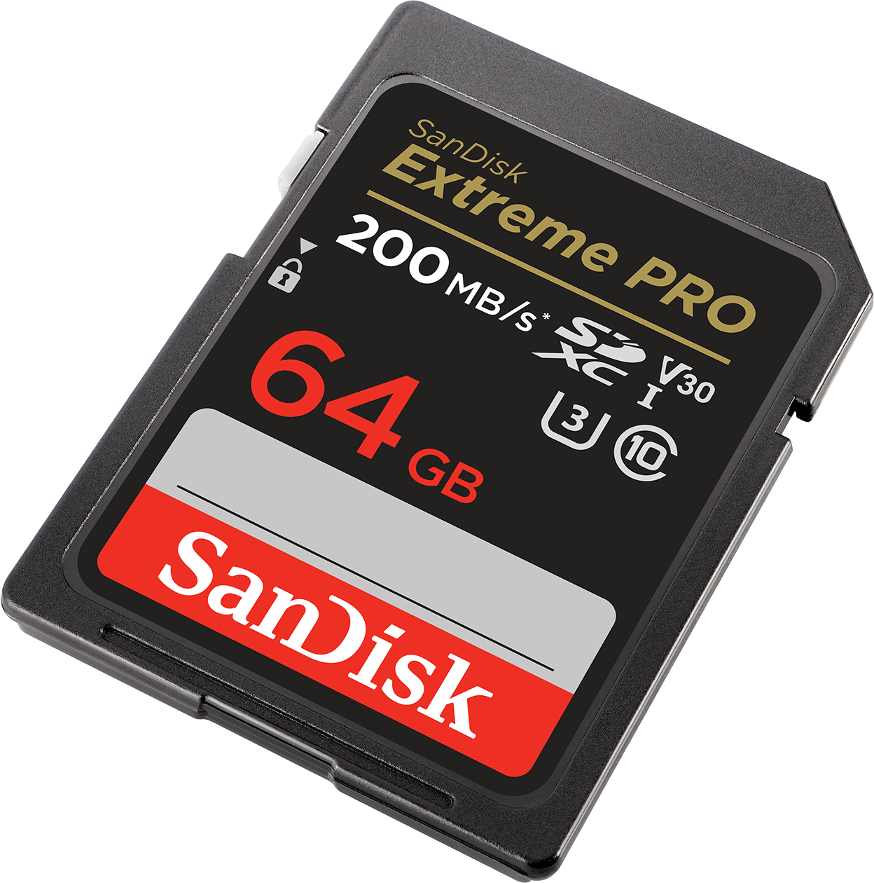 SanDisk Extreme Pro SDXC Memory Card, 64Gb, Class 10 / UHS-1 U3 SDSDXXU-064G-GN4IN