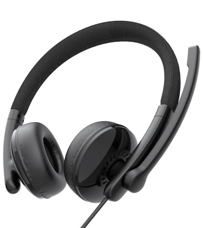 Cuffia Call Center USB-C / USB-A EMEET GeniusCall HS50, Nera