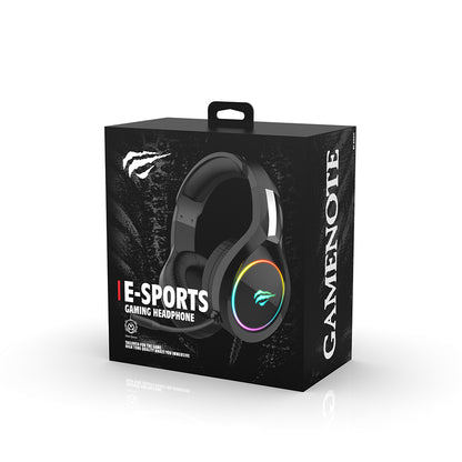 Cuffie Gaming 3.5mm HAVIT H2002D, 2m, Rosa