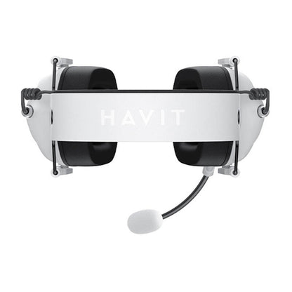 HAVIT H2033d 3.5mm Gaming Headphones, 2.2m, White