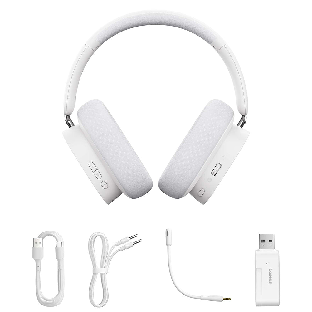 Cuffie Gaming Wireless Baseus AeQur GH02, RGB, BT / Wi-Fi / Cablate, Nere A00050800113-Z1
