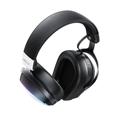 Cuffie Gaming Wireless Acefast H11, RGB, BT / Wi-FI / Cablate, Bianche