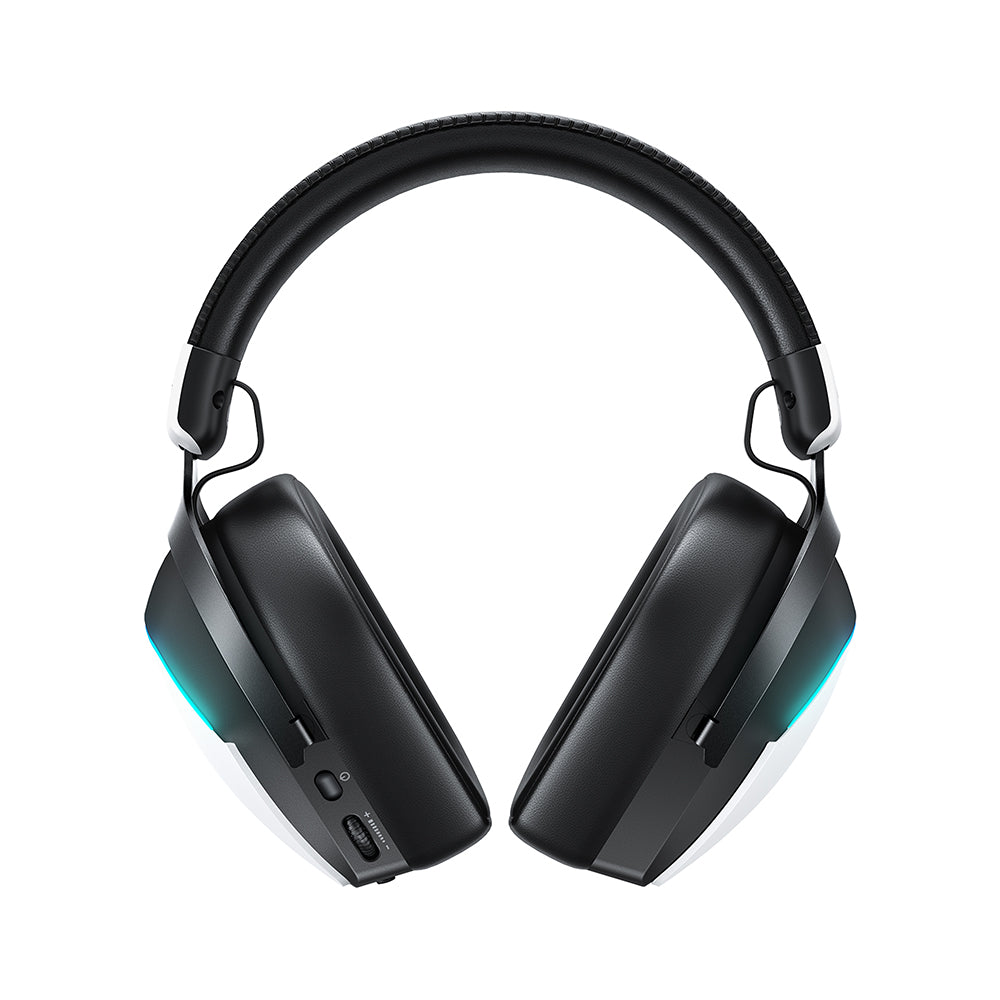 Cuffie Gaming Wireless Acefast H11, RGB, BT / Wi-FI / Cablate, Bianche