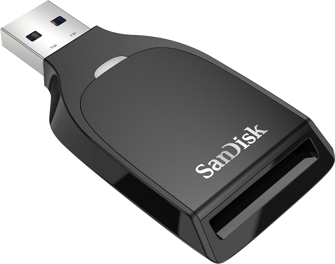 SanDisk USB 3.0 Card Reader, SD, Black SDDR-C531-GNANN