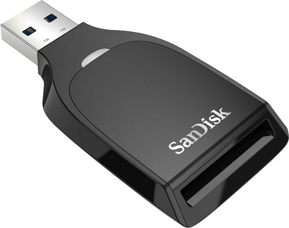 Lettore di schede USB 3.0 SanDisk, SD, Nero SDDR-C531-GNANN