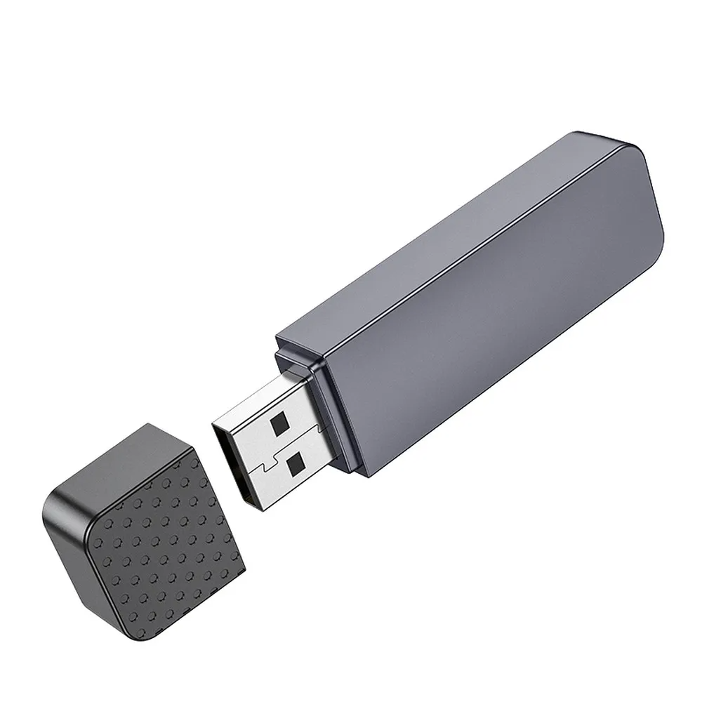 Lettore di schede USB 3.0 HOCO HB45, SD - microSD, Grigio
