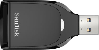 SanDisk USB 3.0 Card Reader, SD, Black SDDR-C531-GNANN