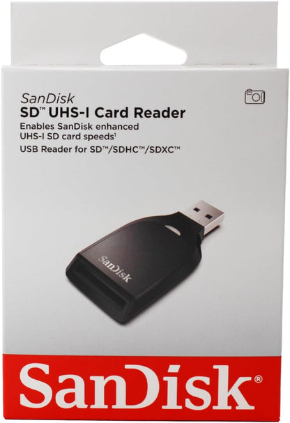 Lettore di schede USB 3.0 SanDisk, SD, Nero SDDR-C531-GNANN