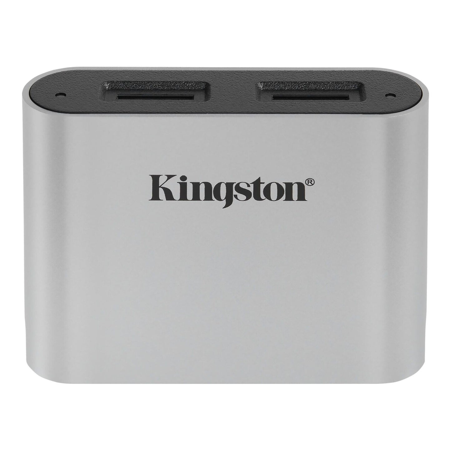 Lettore di schede USB 3.2 Kingston Workflow, doppia microSD, grigio WFS-SDC 