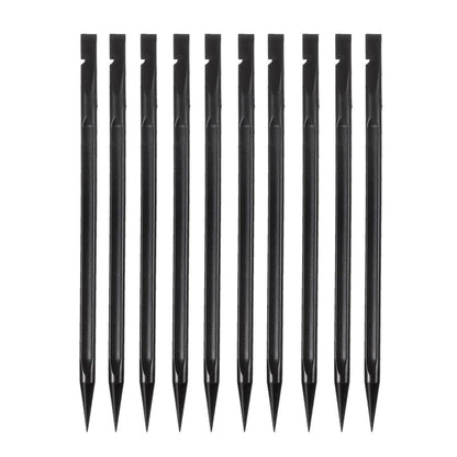 Clips Plastica OEM, Set 10 pezzi, Nero