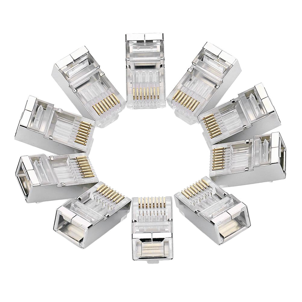 Connettore Rete UGREEN NW111, RJ45, Cat6, Set 10 pezzi